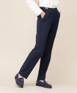 Adjustable-waist Trousers -Damart shop 07989 08130 F 1 HD 3