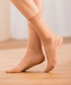 Pack Of 6 Stretch Ankle Socks -Damart shop 10200 14010 F 1 HD 3