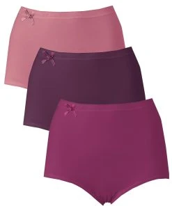 Pack Of 3 Sloggi Basic Maxi Briefs -Damart shop 11041 05076 F 1 HD 3