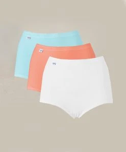 Pack Of 3 Sloggi Basic Maxi Briefs -Damart shop 11041 08416 D 1 HD 3