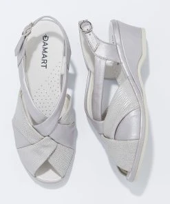 Coussin D'air California Leather Sandal -Damart shop 12127 12010 F 1 HD 3