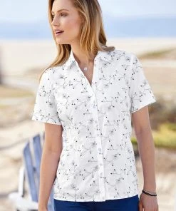 Embroidered Blouse -Damart shop 17536 08137 F 1 HD 3