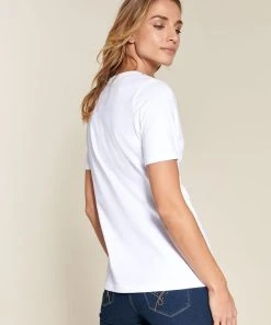 Collar Detail Top -Damart shop 17796 01012 D 2 HD 3