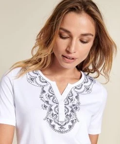 Collar Detail Top -Damart shop 17796 01012 D 3 HD 3