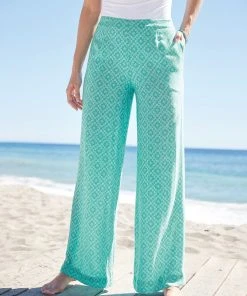 Printed Trousers -Damart shop 20743 09132 F 1 HD 3