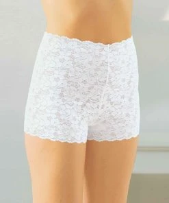 Pack Of 2 Lacy Boxer Shorts