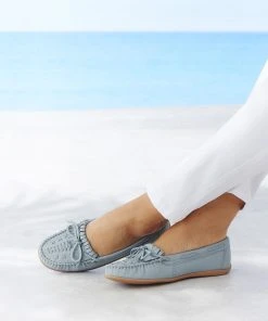 Flexible Bow-trim Moccasin -Damart shop 25624 08300 F 1 HD 3