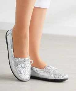 Flexible Bow-trim Moccasin -Damart shop 25624 12010 F 1 HD 3