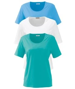 Pack Of 3 T-Shirts 20 Pack Of 3 T-Shirts -Damart shop 26367 08376 D 1 HD 3