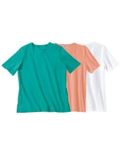 Pack Of 3 T-Shirts 33 Pack Of 3 T-Shirts -Damart shop 26367 09056 F 1 HD 3