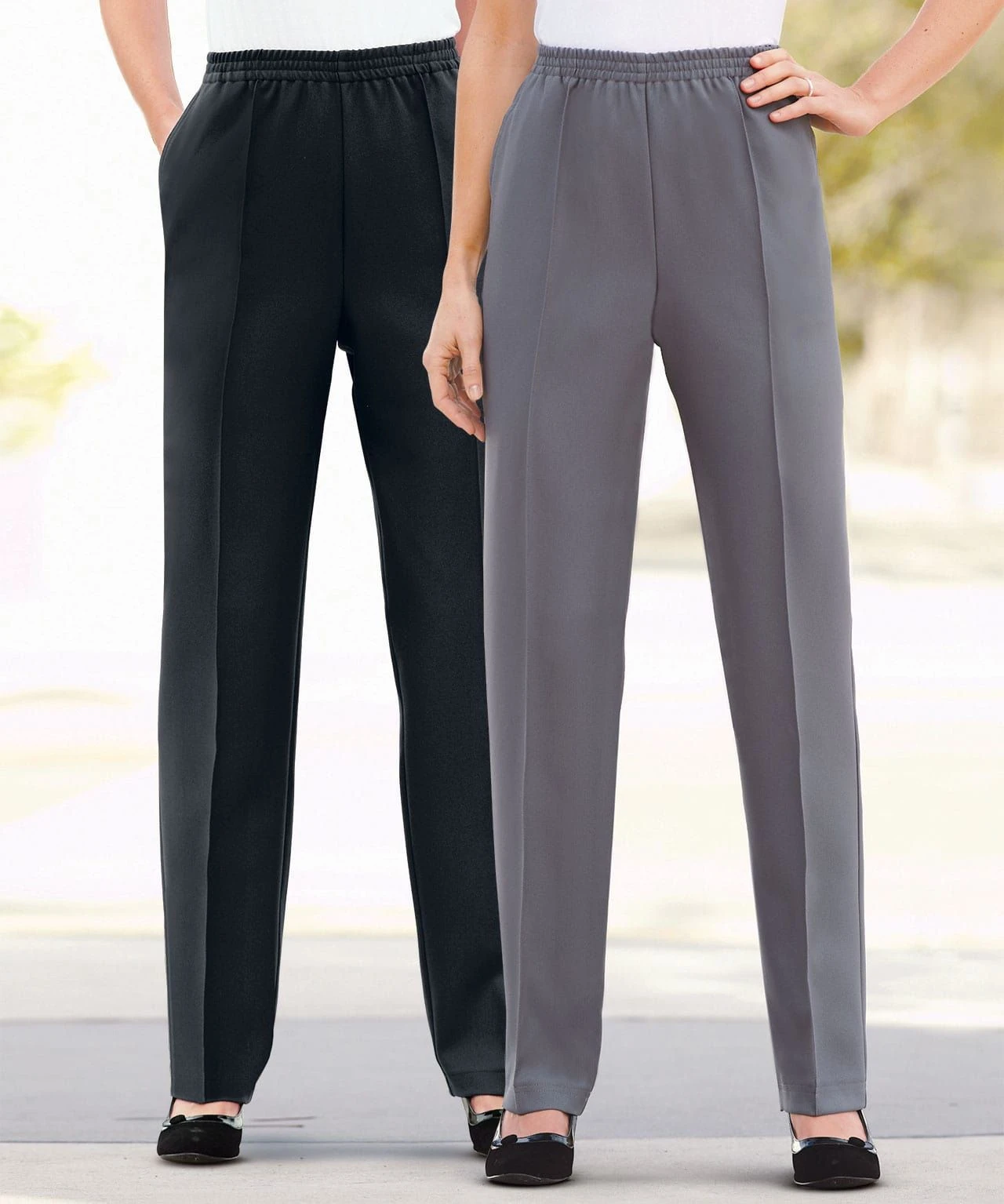 Pack Of 2 Ladies Pull-On Trousers 12 Pack Of 2 Ladies Pull-On Trousers - Image 10