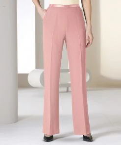 Satin Trim Trousers -Damart shop 29926 06250 F 1 HD 3
