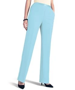 Satin Trim Trousers -Damart shop 29926 08060 F 1 HD 3