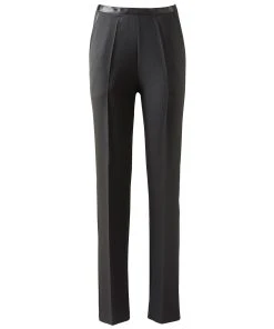 Satin Trim Trousers -Damart shop 29926 17010 D 1 HD 3