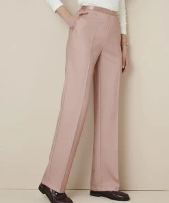 Satin Trim Trousers -Damart shop 29926 21926 F 1 HD 3