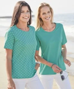 Pack Of 2 Tops -Damart shop 31160 09130 F 1 HD 3