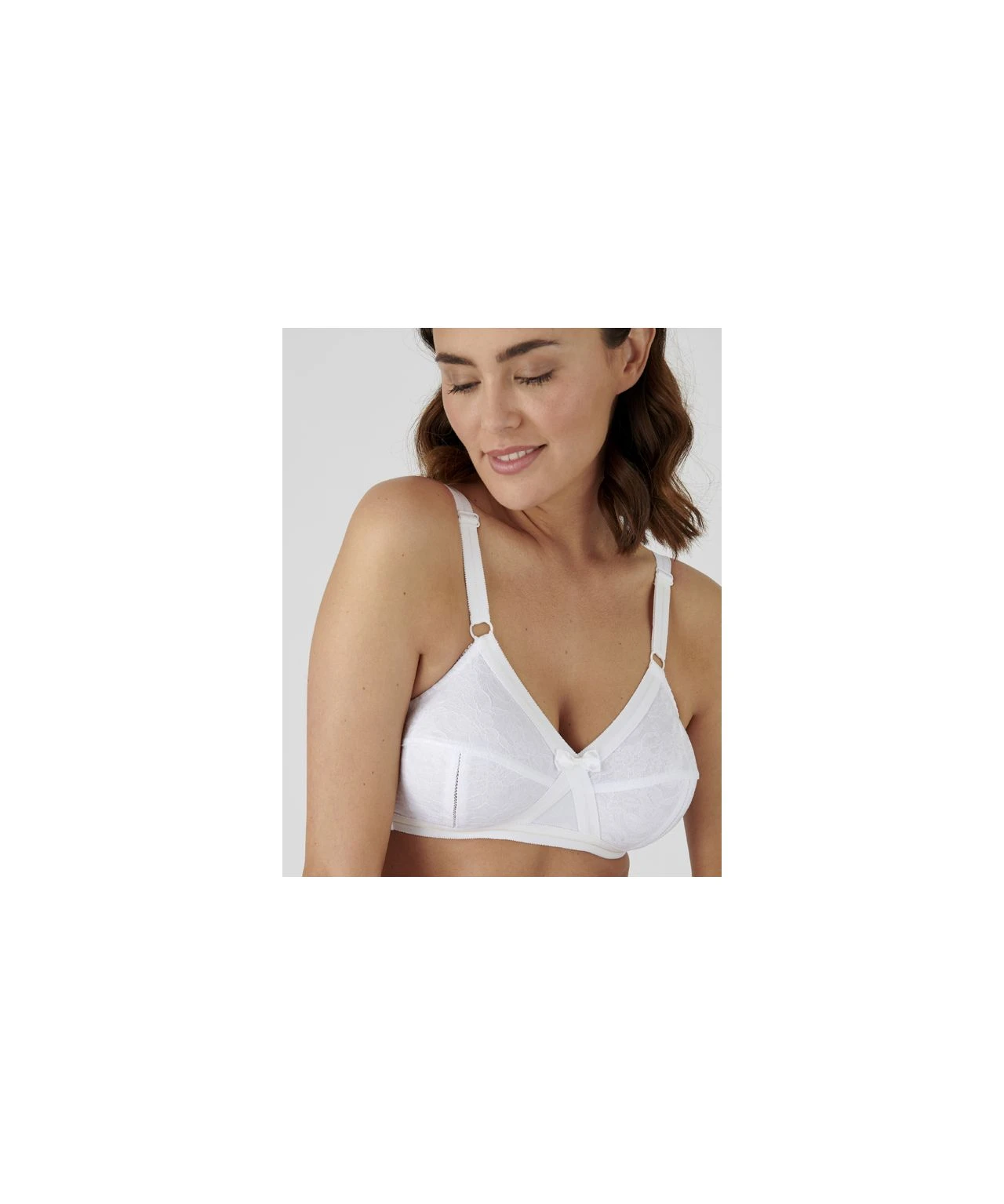 Pack Of 2 Cross-Over Cotton Bras 5 Pack Of 2 Cross-Over Cotton Bras - Image 3