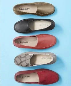 Soft Leather Moccasin 40 Soft Leather Moccasin -Damart shop 35822 20532 F 1 HD 3