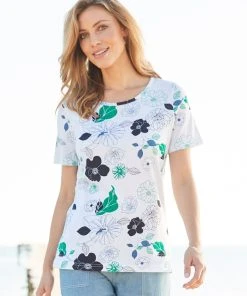 Printed T-Shirt -Damart shop 36353 01016 F 1 HD 3