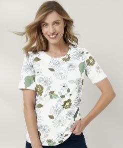 Printed T-Shirt -Damart shop 36353 24188 F 1 HD 3