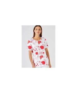 Printed T-Shirt -Damart shop 36353 25373 F 1 HD 3