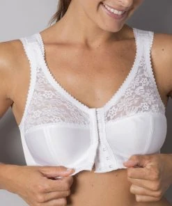 Front-Fastening Support Bra -Damart shop 36543 01010 F 2 HD 3