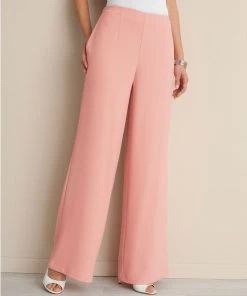 Wide-Leg Trousers -Damart shop 37398 06110 F 1 HD 3