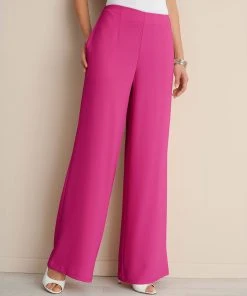 Wide-Leg Trousers -Damart shop 37398 06160 F 1 HD 3