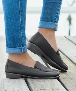 Soft Leather Moccasin -Damart shop 37718 17010 F 1 HD 3