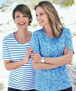 Pack Of 2 T-shirts -Damart shop 38088 08182 F 1 HD 3