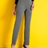 Zip Detail Trousers -Damart shop 39591 11010 F 1 HD 3