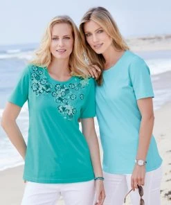 Pack Of 2 T-Shirts 15 Pack Of 2 T-Shirts -Damart shop 42888 09132 F 1 HD 3