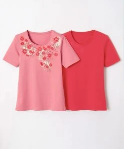 Pack Of 2 T-Shirts 12 Pack Of 2 T-Shirts -Damart shop 42888 20229 D 1 HD 3