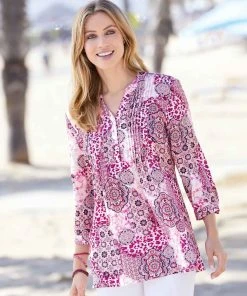 Printed Tunic 9 Printed Tunic -Damart shop 43118 07072 F 1 HD 3