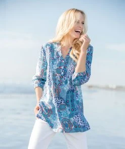 Printed Tunic 8 Printed Tunic -Damart shop 43118 08302 F 1 HD 3