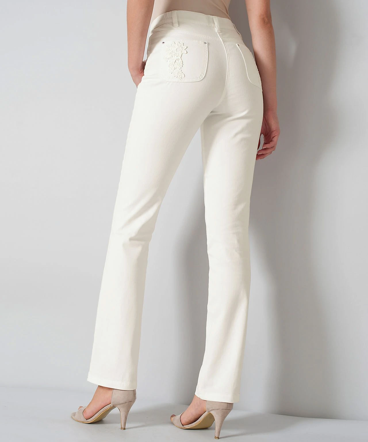 Crochet Detail Jeans 3 Crochet Detail Jeans