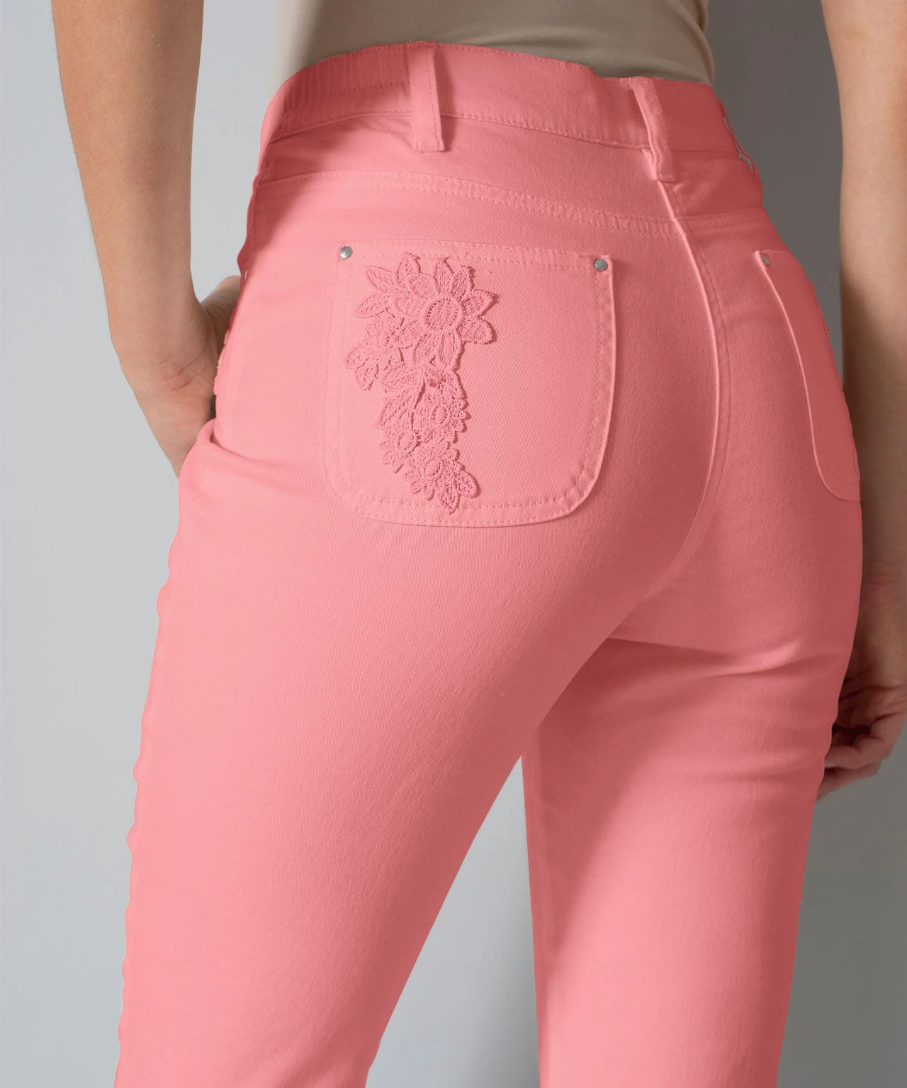 Crochet Detail Jeans 7 Crochet Detail Jeans - Image 5