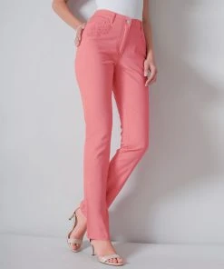 Crochet Detail Jeans 10 Crochet Detail Jeans -Damart shop 43406 06050 F 1 HD 3