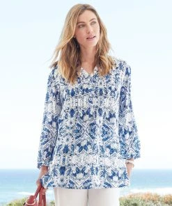 Printed Tunic -Damart shop 45252 08012 F 1 HD 3