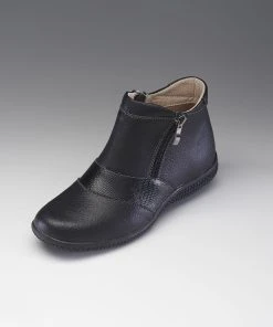 Zip Up Leather Boots 8 Zip Up Leather Boots -Damart shop 45709 17010 F 1 HD 3