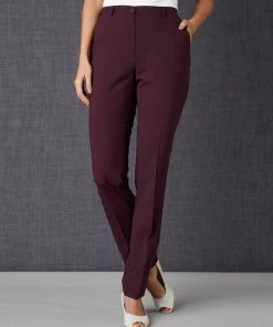 High Waist Tapered Trousers 9 High Waist Tapered Trousers -Damart shop 46397 07080 F 1 HD 3