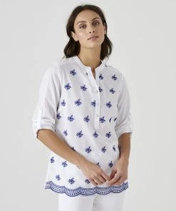 Embroidered Blouse 10 Embroidered Blouse -Damart shop 48246 01017 D 1 HD 3