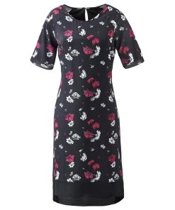 Floral Printed Shift Dress 10 Floral Printed Shift Dress -Damart shop 48341 06162 D 1 HD 3