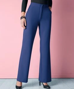 Bootcut Trousers -Damart shop 48775 08100 F 1 HD 3