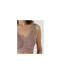 Pack Of 2 Lace Neck Crop Tops -Damart shop 49325 21980 D 3 HD 3