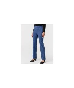 Pull-on Jean Trousers -Damart shop 50310 08100 D 1 HD 3