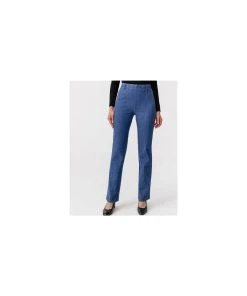 Pull-on Jean Trousers -Damart shop 50310 08100 F 1 HD 3