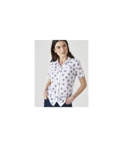 Cotton Blouse -Damart shop 51473 08232 F 1 HD 3