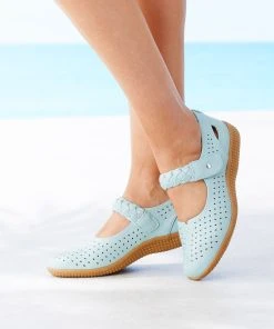 Cushion-walk Touch-fasten Strap Shoe -Damart shop 53010 08020 F 1 HD 3