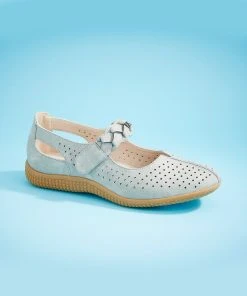 Cushion-walk Touch-fasten Strap Shoe -Damart shop 53010 11020 F 1 HD 3